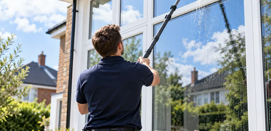 Professional window cleaning